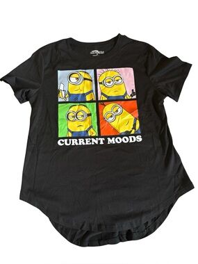 Minions NWOT Black Juniors Shirt